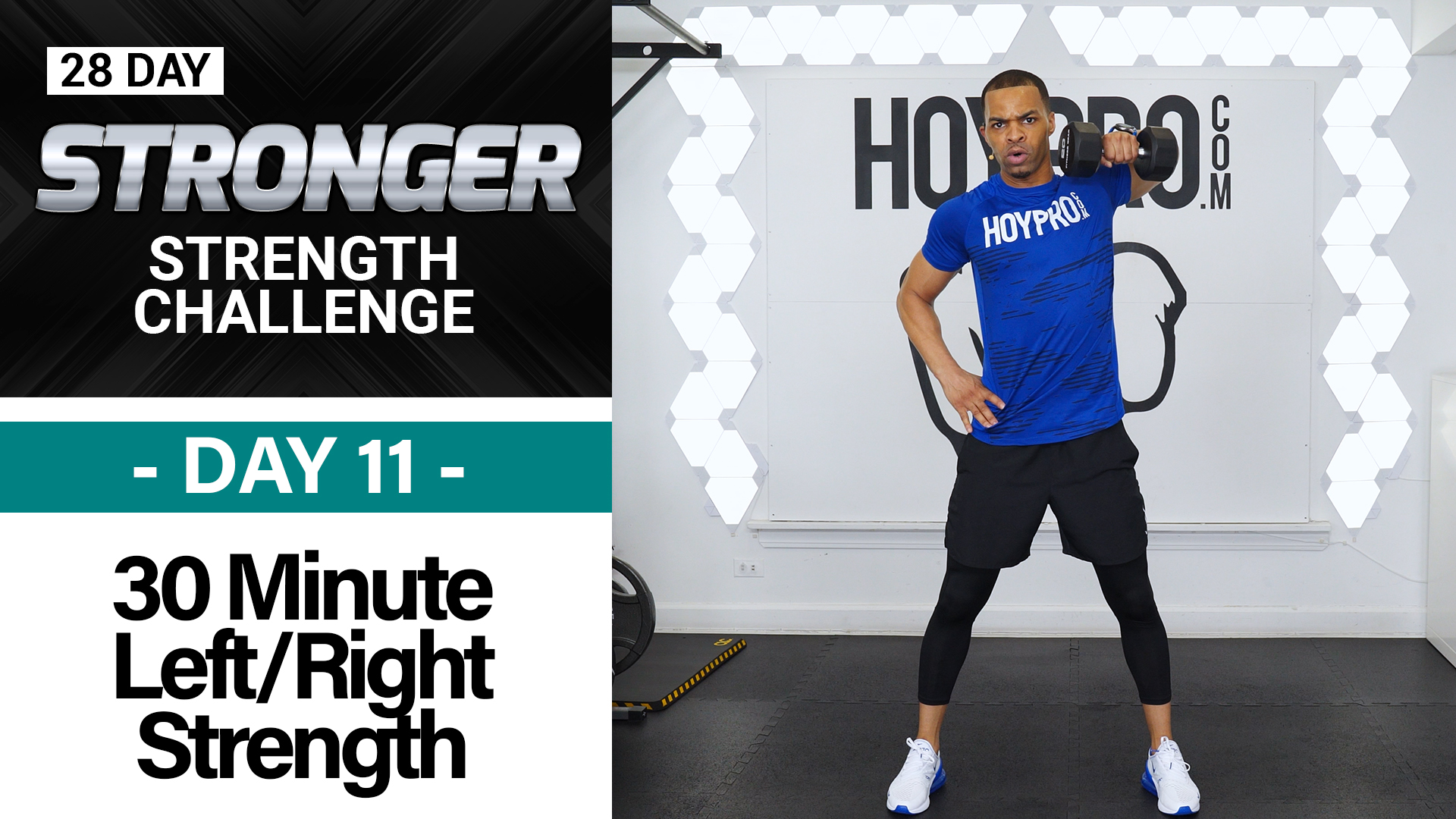 30 Minute Left Side Right Side  Strength Drills - STRONGER #11