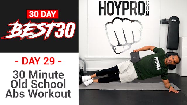 30 Minute Old School Six-Pack Abs Wor...