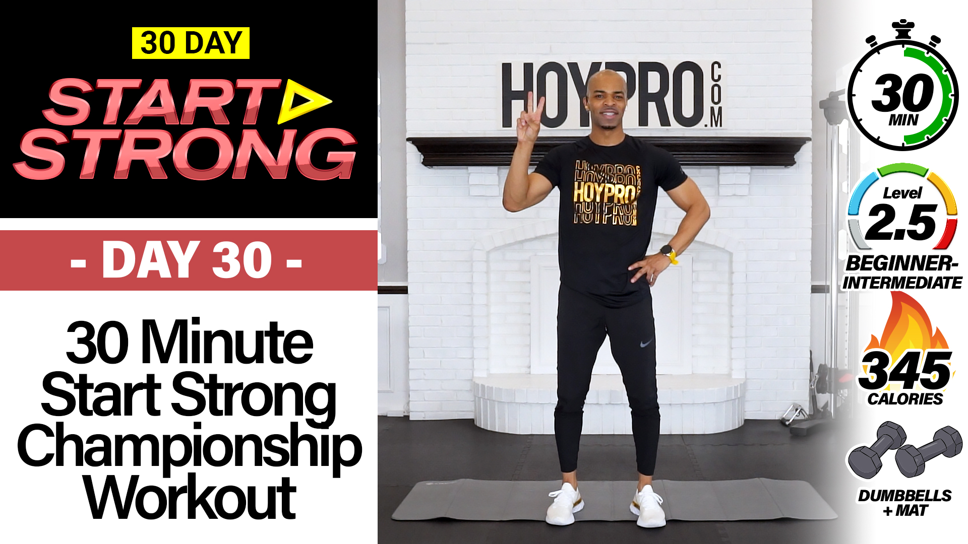 30 Minute Start Strong Championship Strength Workout - START STRONG #30