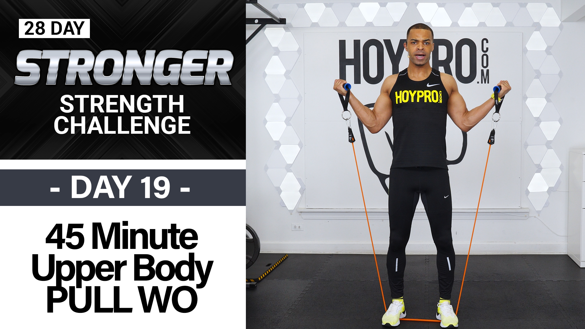 45 Minute Biceps, Back & Shoulders Workout - STRONGER #19