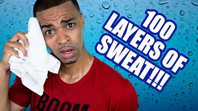 60 Minute 100 Layers of SWEAT Rapid Fat Burning Tabata Workout (100 Exercises)