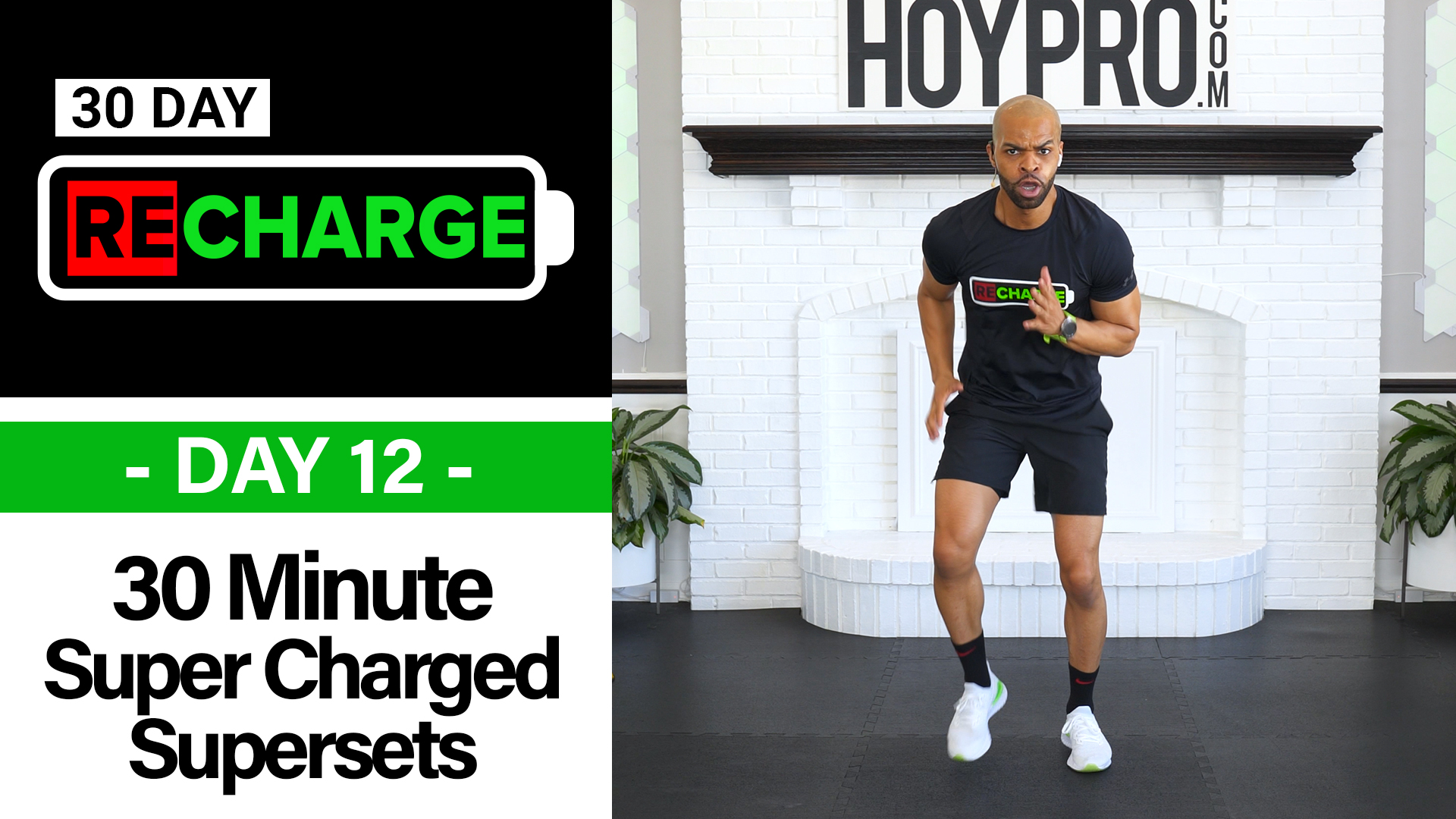 30 Minute Supercharged Supersets Full Body Workout - Recharge #12