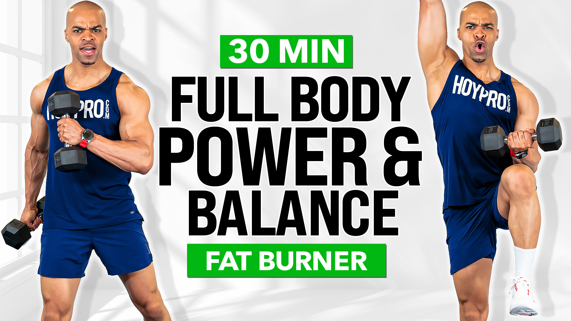 30 Minute Full Body Power & Balance METCON Workout