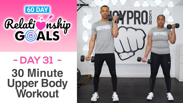 30 Minute CHERISH Upper Body Strength Workout - Relationship Goals #31
