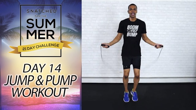 SFTS #14 - 30 Minute Cardio Sculpt & Jump Rope HIIT Home Workout