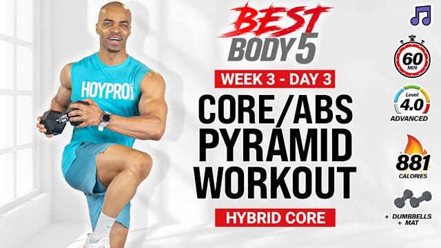 60 Minute Functional Core Pyramid (Lo...