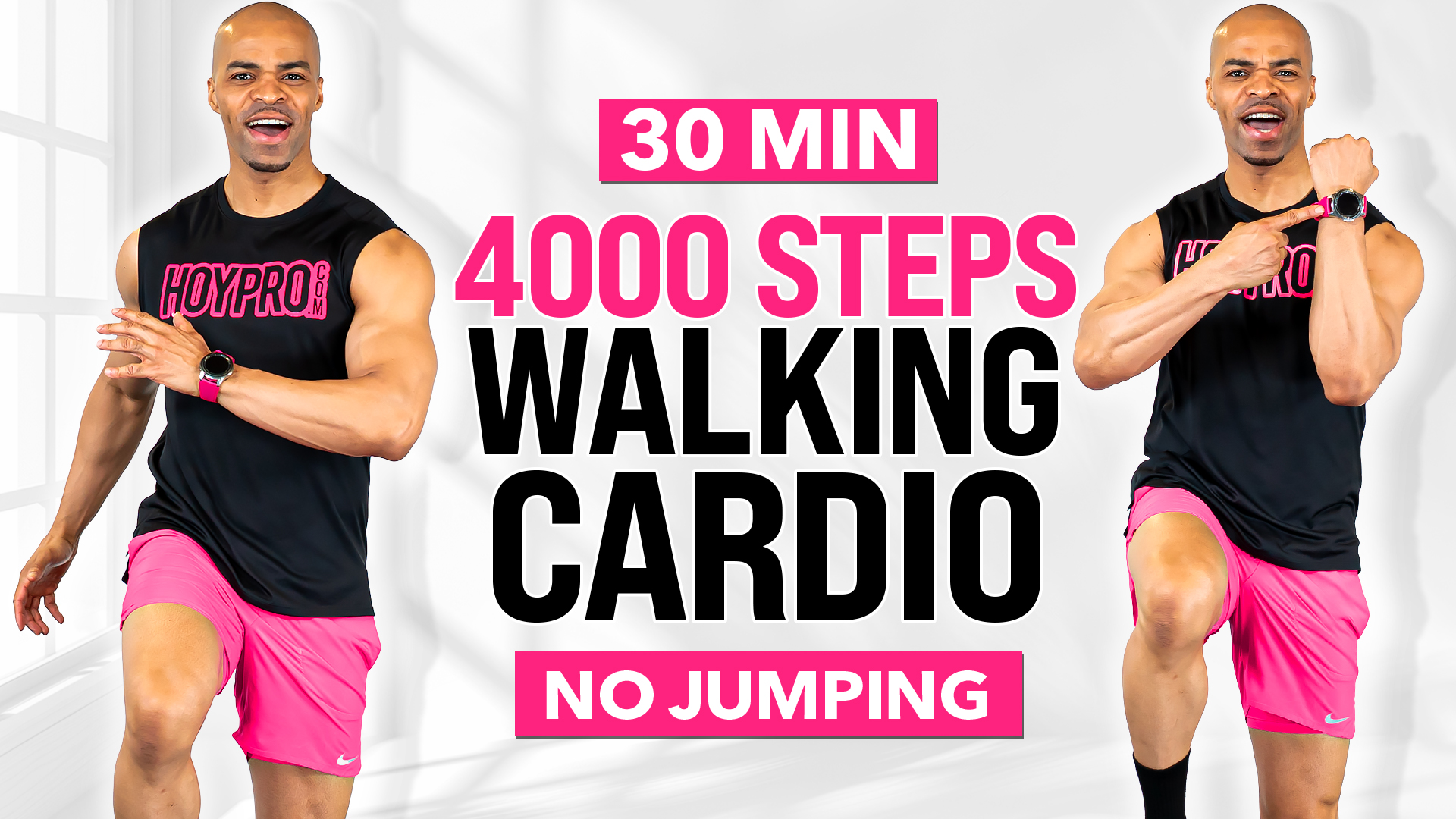 30 Minute Easy Walking Cardio Workout (4000 Steps)