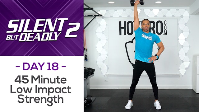 45 Minute Full Body Low Impact Strength Workout - SBD2 #18