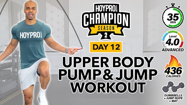 35 Minute Upper Body Pump Jump Workou...