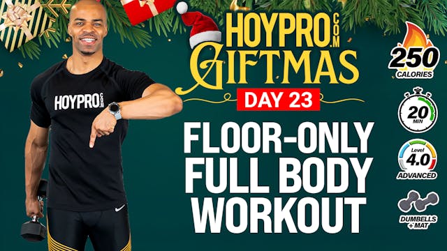 20 Minute Floor-Only Full Body Streng...