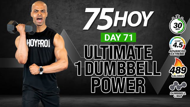 30 Minute One Dumbbell Ultimate Power...