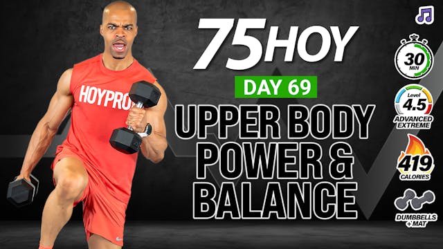 30 Minute Upper Body Power, Balance &...