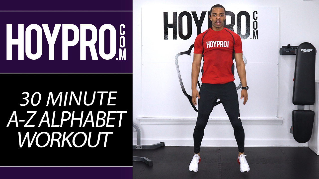 30 Minute A-Z Alphabet Themed HIIT Workout