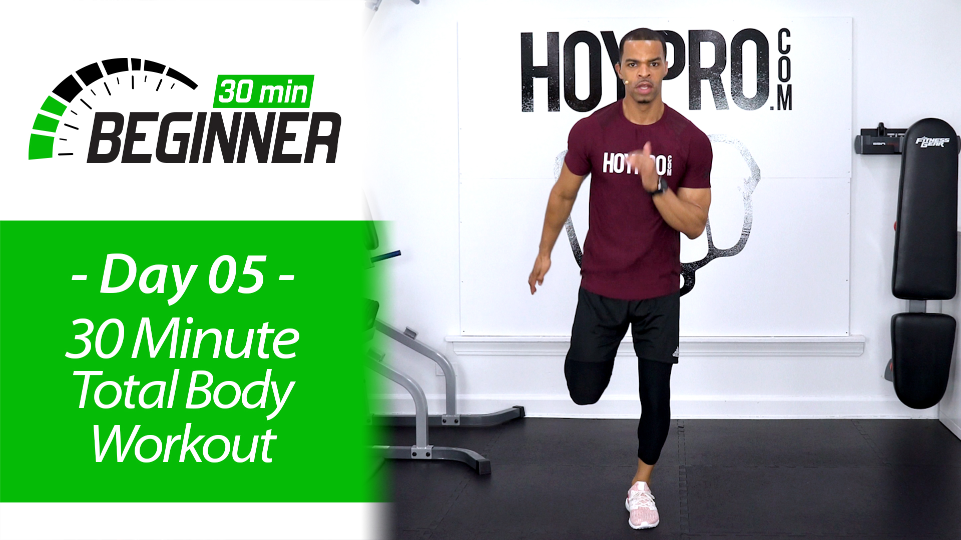 30 Minute Beginners Total Body HIIT & Strength Workout - Beginners 30 #05