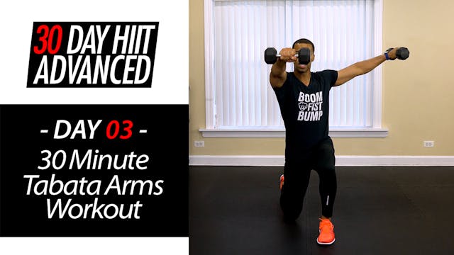 30 Minute Tabata Arms Upper Body Work...