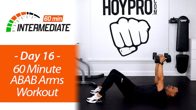 60 Minute ABAB Upper Body Workout - I...