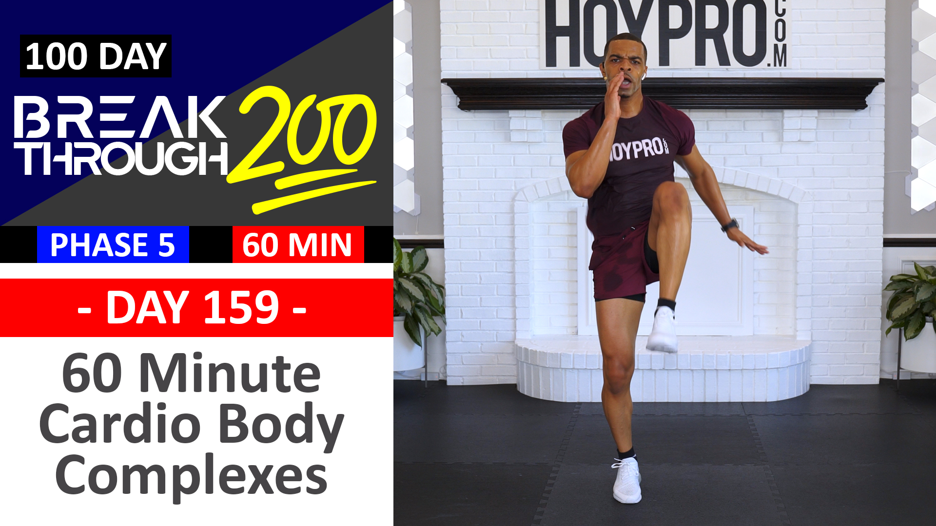 #159 - 60 Minute Cardio Body COMPLEXES + Abs - Breakthrough200
