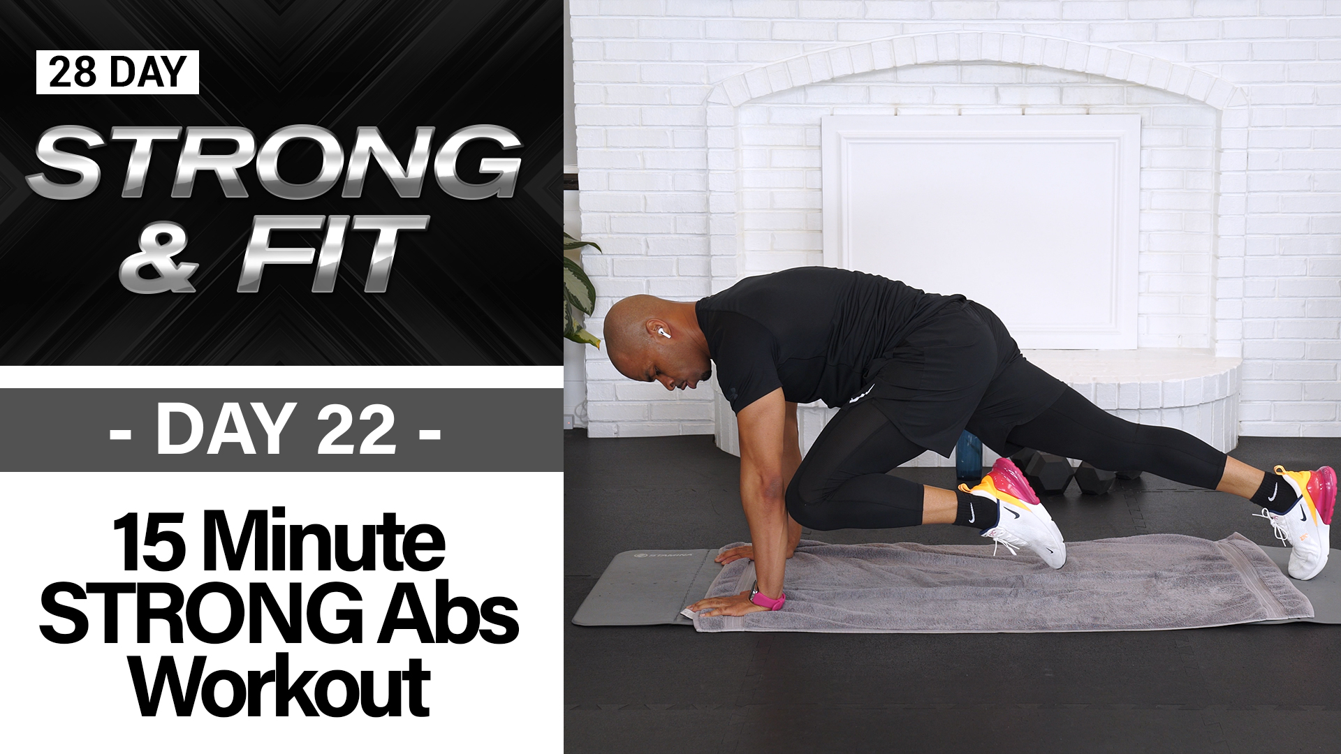 15 Min STRONG Abs & Core Workout - STRONGAF  #22