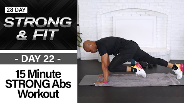 15 Min STRONG Abs & Core Workout - ST...