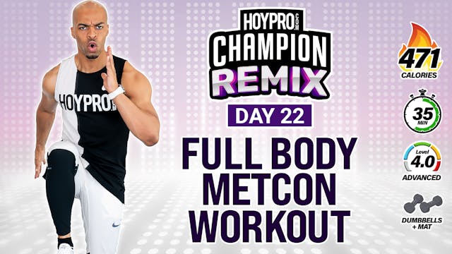 35 Minute Full Body Hybrid METCON Wor...