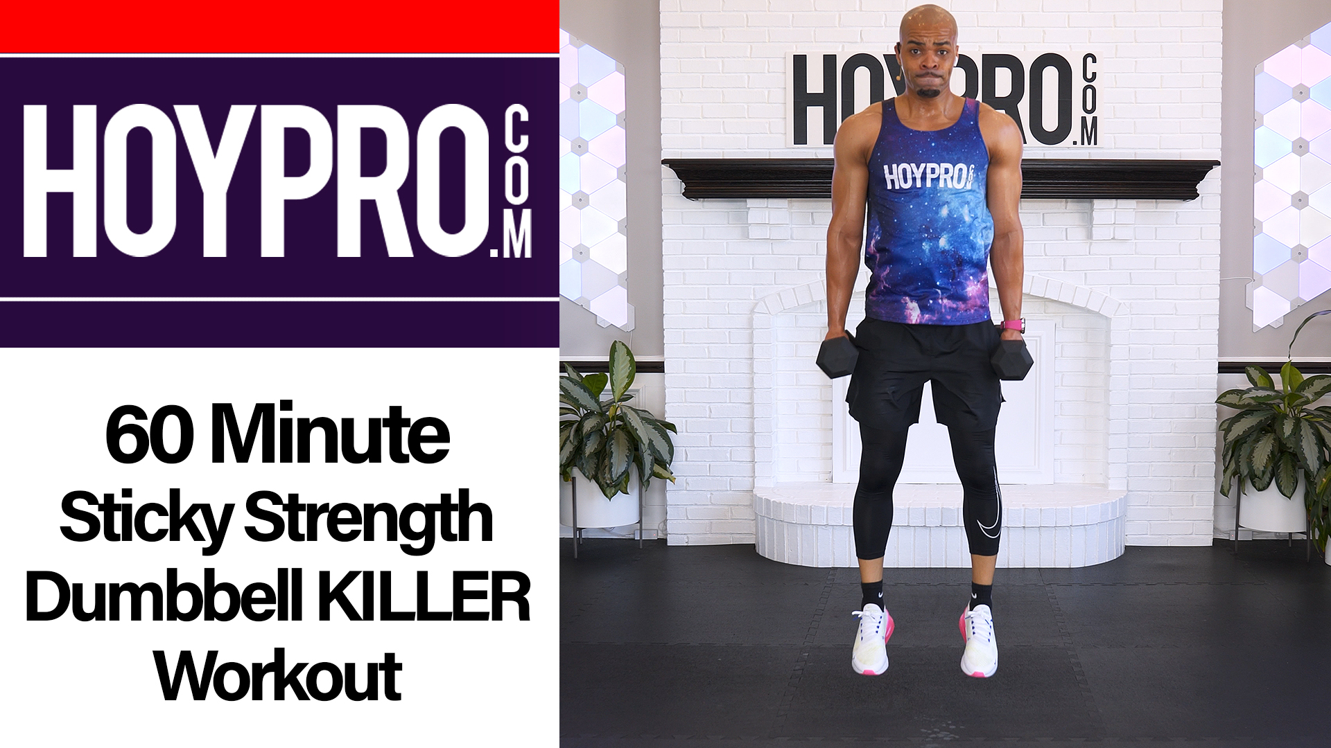 60 Minute Sticky Sets Compound Dumbbells KILLER Workout