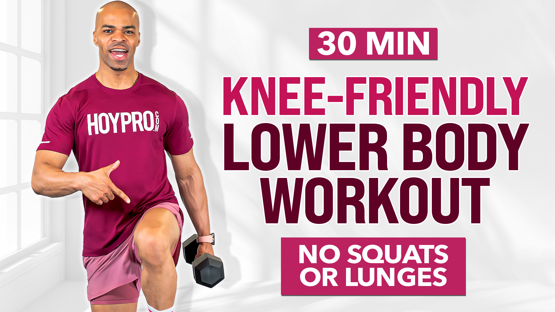 30 Minute Knee-Friendly Lower Body Workout (No Lunges or Squats)