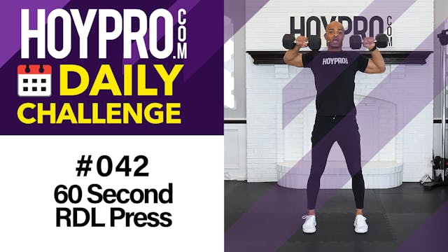 60 Second RDL Press - Daily Challenge...