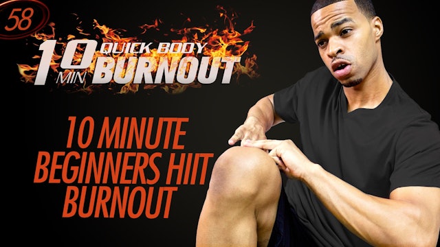 058 - 10 Minute Quick HIIT Cardio Workout for Beginners