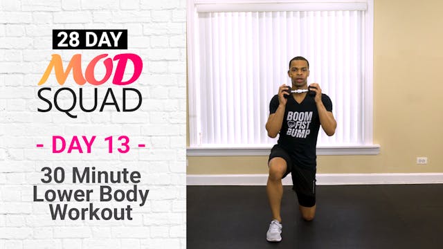 30 Minute Lower Body Workout - Mod Sq...