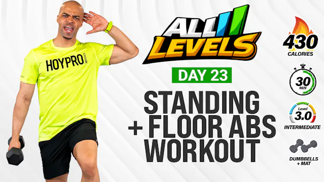30 Minute Standing + Floor Abs & Core...