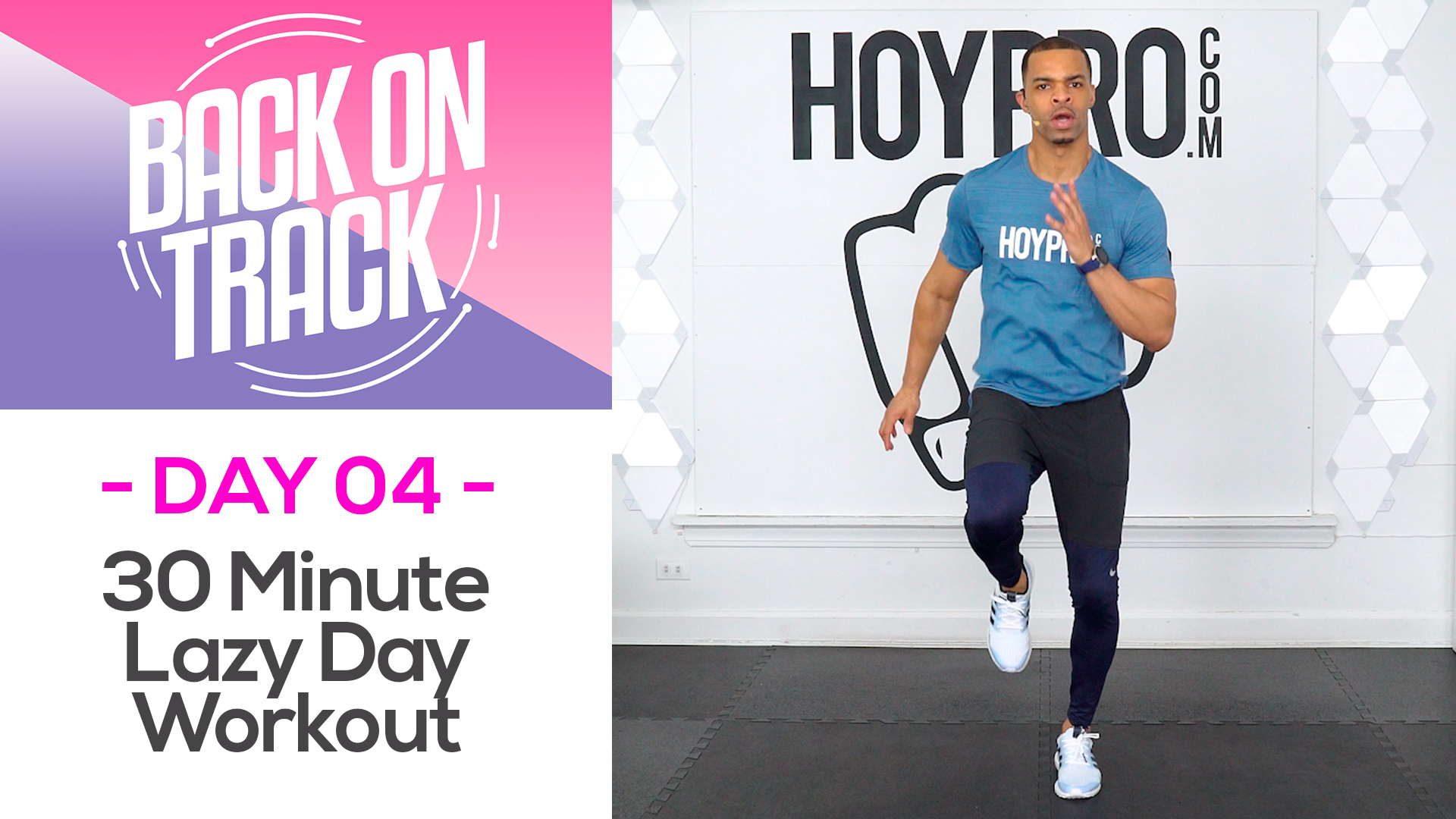 30 Minute Hybrid Lazy Day EMERGENCY Workout - Back on Track #04