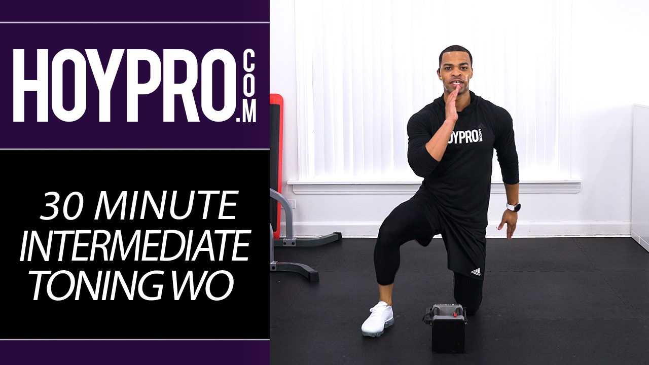 30 Minute Intermediate HIIT & Tone Workout