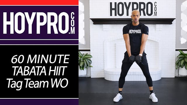 60 Minute Tabata HIIT Tag Team Workout