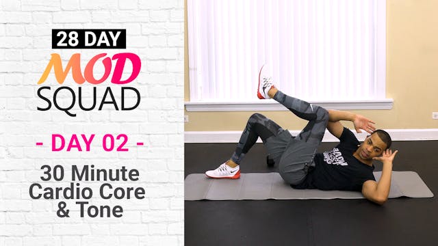 30 Minute Cardio Core Tone - Mod Squa...