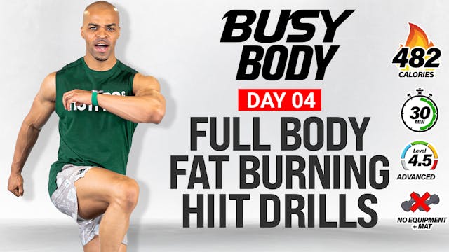 30 Minute Full Body Fat Burning HIIT ...