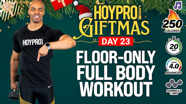 20 Minute Floor-Only Full Body Streng...