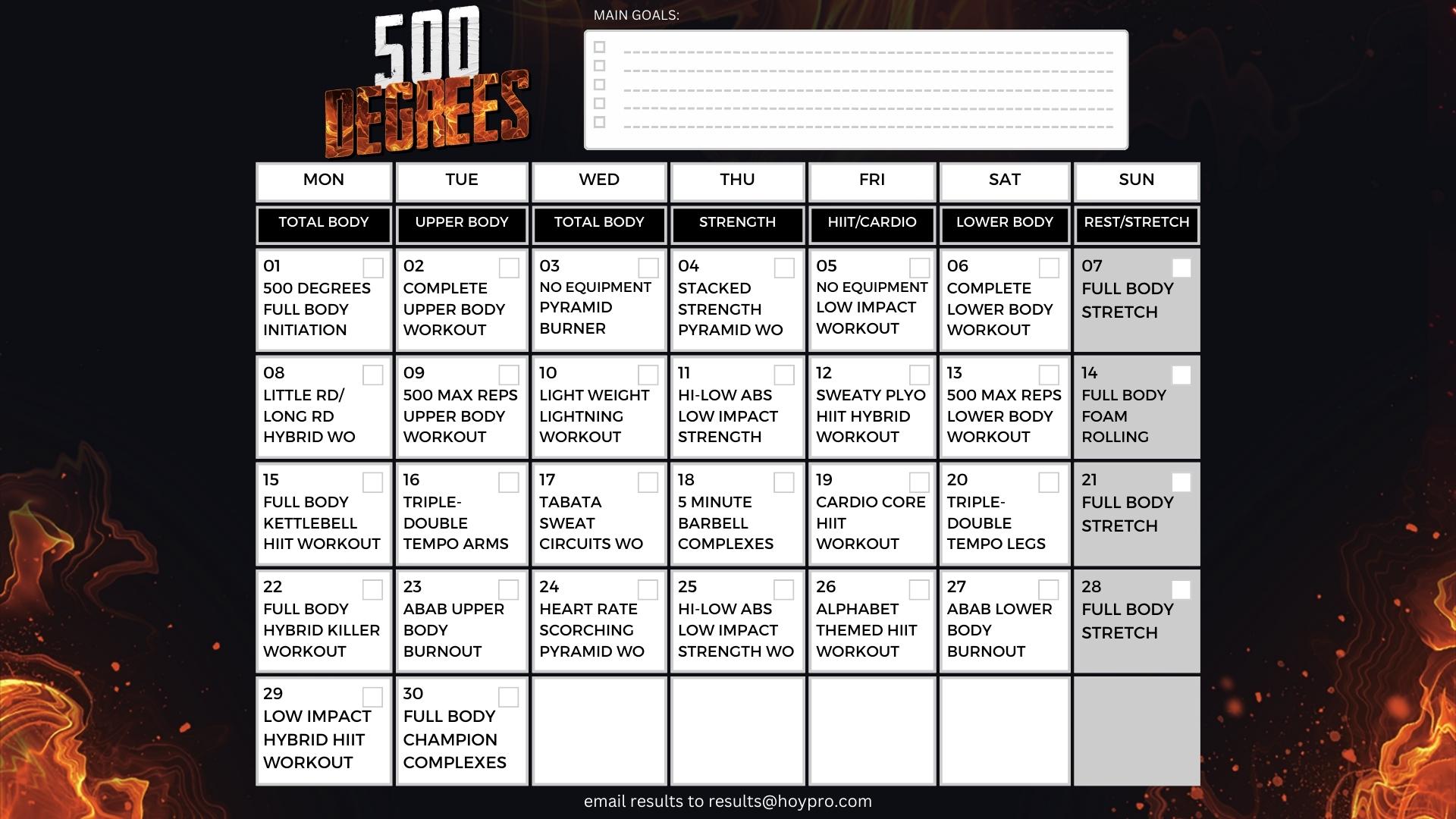 500 Degrees 30 Day Workout Calendar.pdf