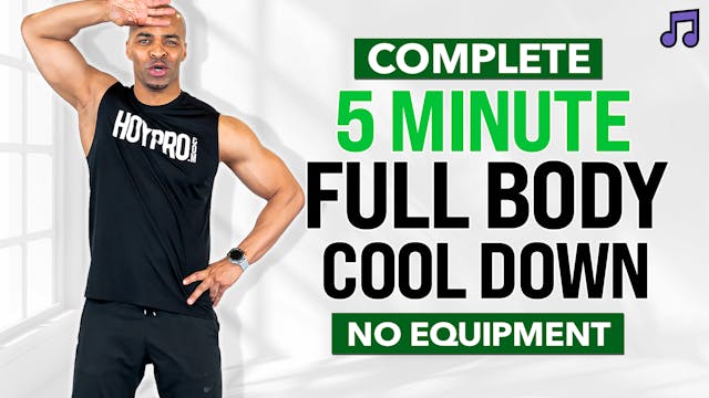 5 Minute Full Body Cool Down Stretch ...