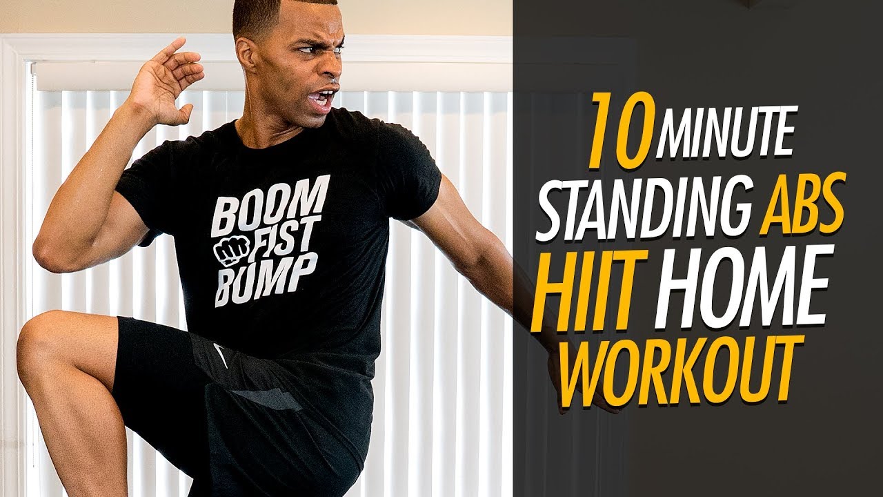 10 minutes standing discount workout