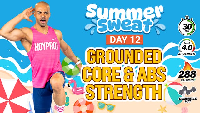30 Minute Grounded Mat Abs & Core Wor...