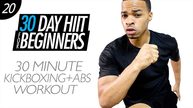 Beginners #20 - 30 Minute Cardio Kickboxing Workout