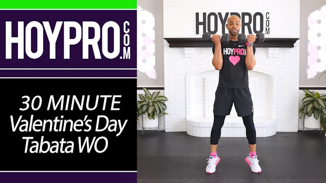 30 Minute Whole Lotta Love Tabata - Valentine's Day Themed Workout