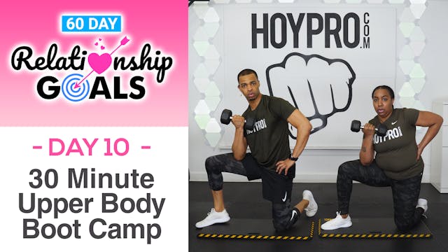 30 Minute INTEGRITY Upper Body Boot Camp Workout - Relationship Goals #10