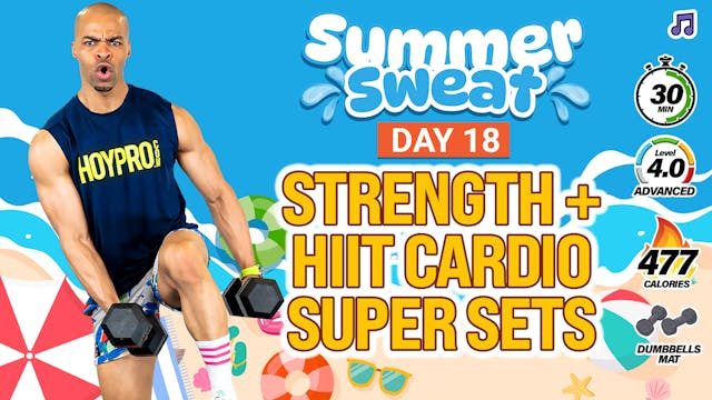 30 Minute Strength + HIIT Supersets -...