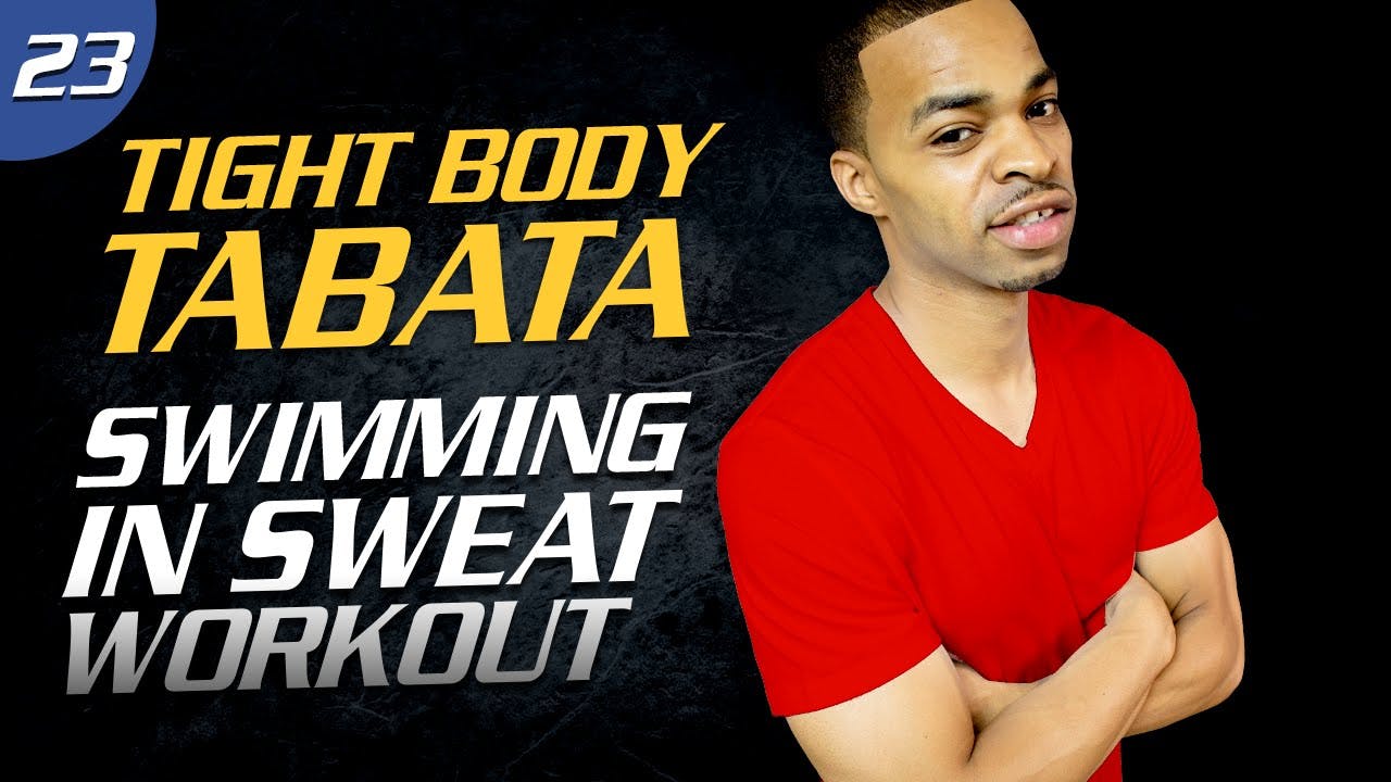 40 Minute Swimming In Sweat HIIT Workout Tabata 40 23