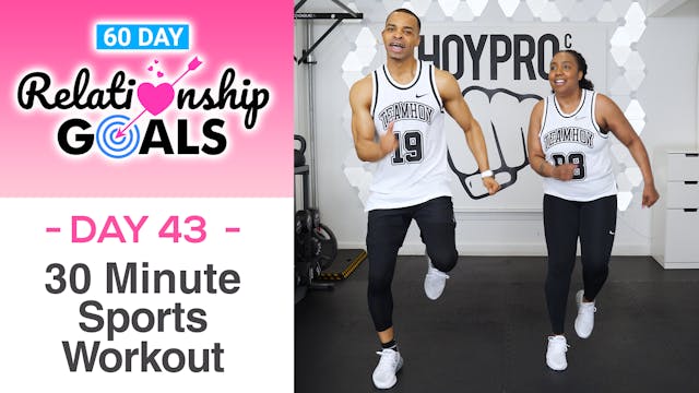 30 Minute COOPERATION - Sports Themed Workout - Relationship Goals #43