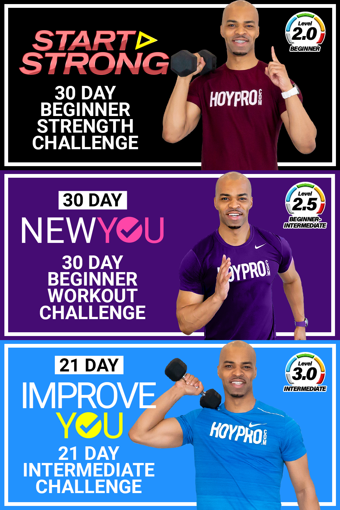 Start New & Improve - 12 Week Complete Beginner-Intermediate Program