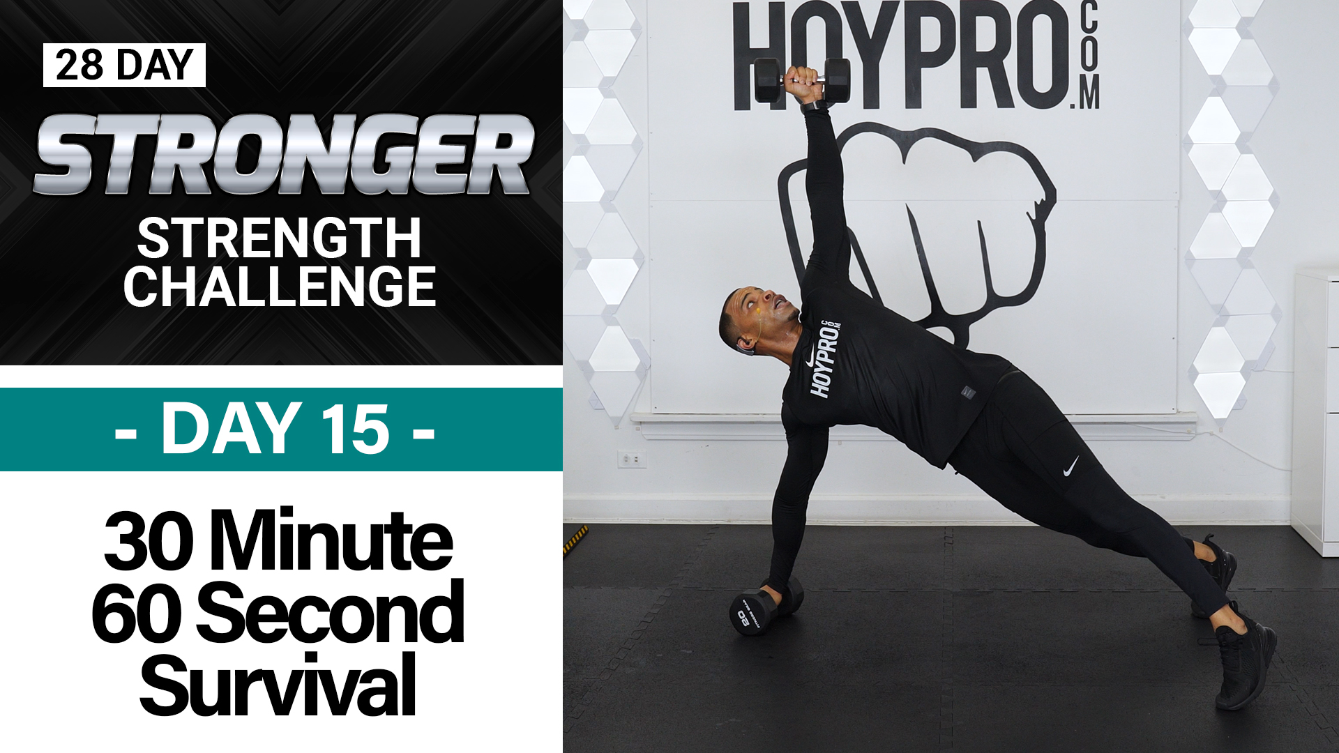 30 Minute 60 Second Strength Sweat Survival - STRONGER #15