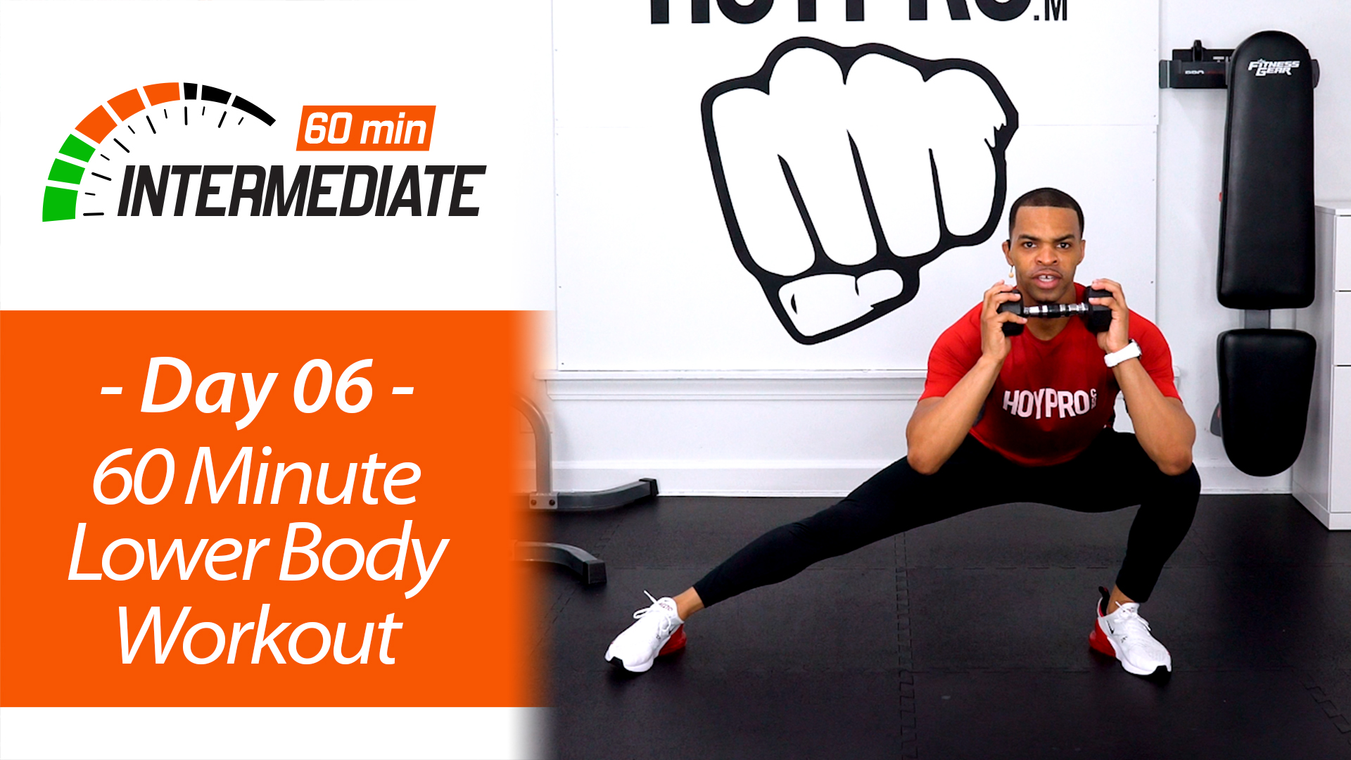 60 Minute Intermediate Lower Body Workout - Intermediate 60 #06