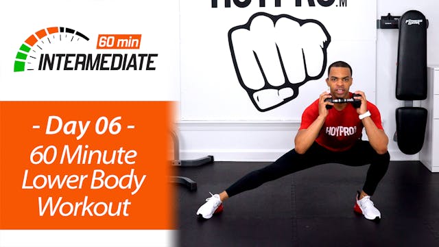 60 Minute Intermediate Lower Body Wor...
